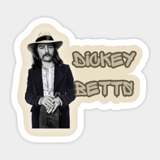 Dickey Betts Sticker